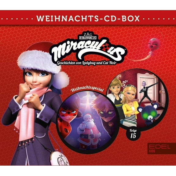 Miraculous Miraculous - Geschichten von Ladybug & Cat Noir: Weihnachts-Box - Die Original- (CD)