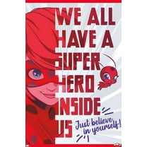 Miraculous - Hero Wall Poster, 22.375" x 34"