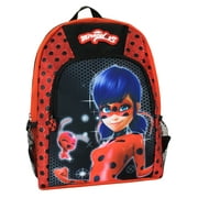 Miraculous Ladybug Girls Backpack Red One Size