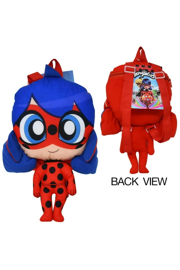 Ladybug 15" Plush Backpacks