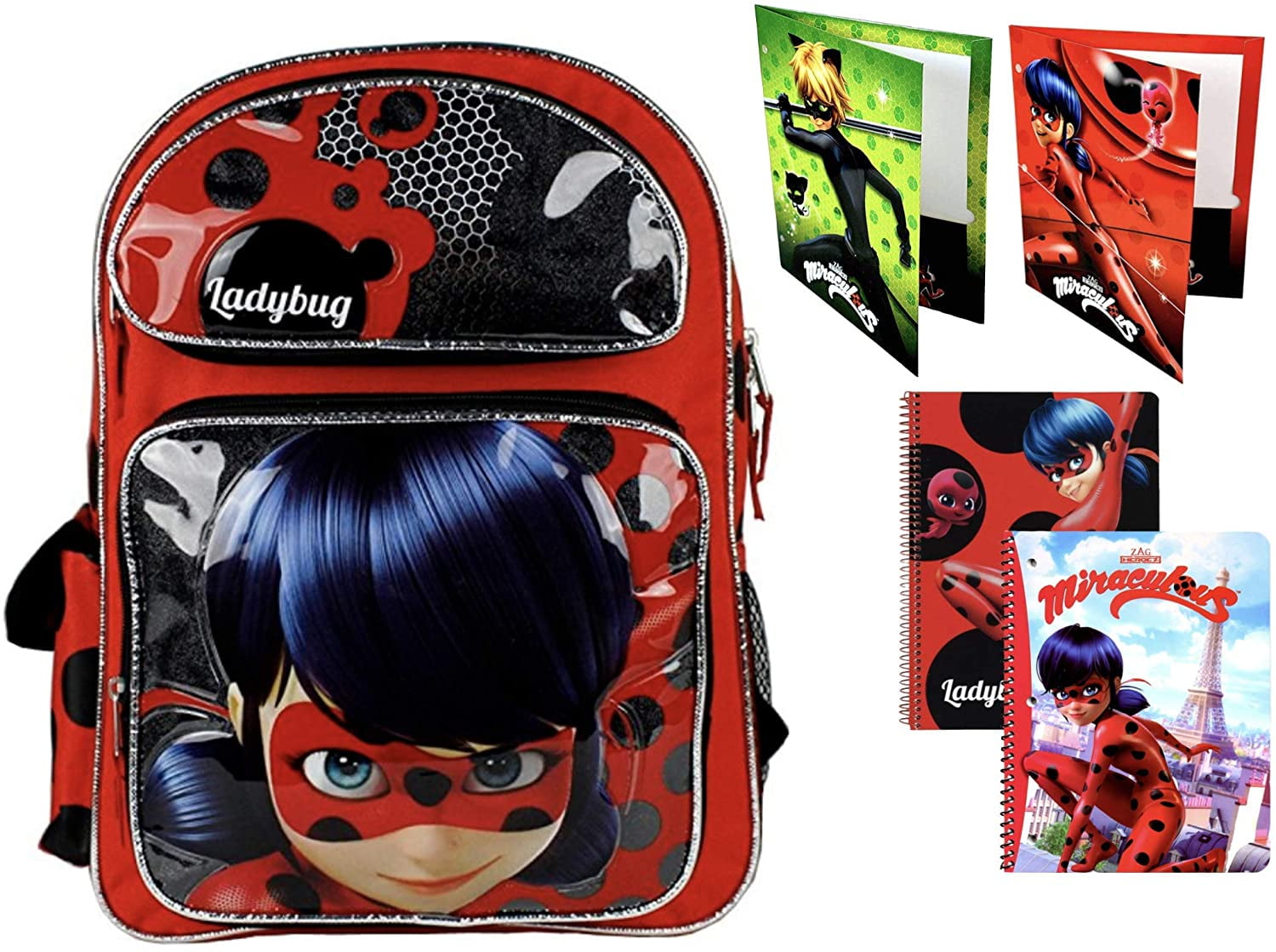 Milagroso Paquete de Mochila Ladybug con Cuadernos, Colombia Ubuy