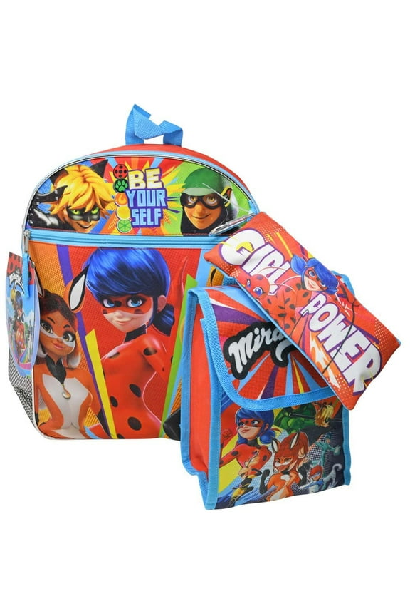 Ladybug 5pc Backpack Set