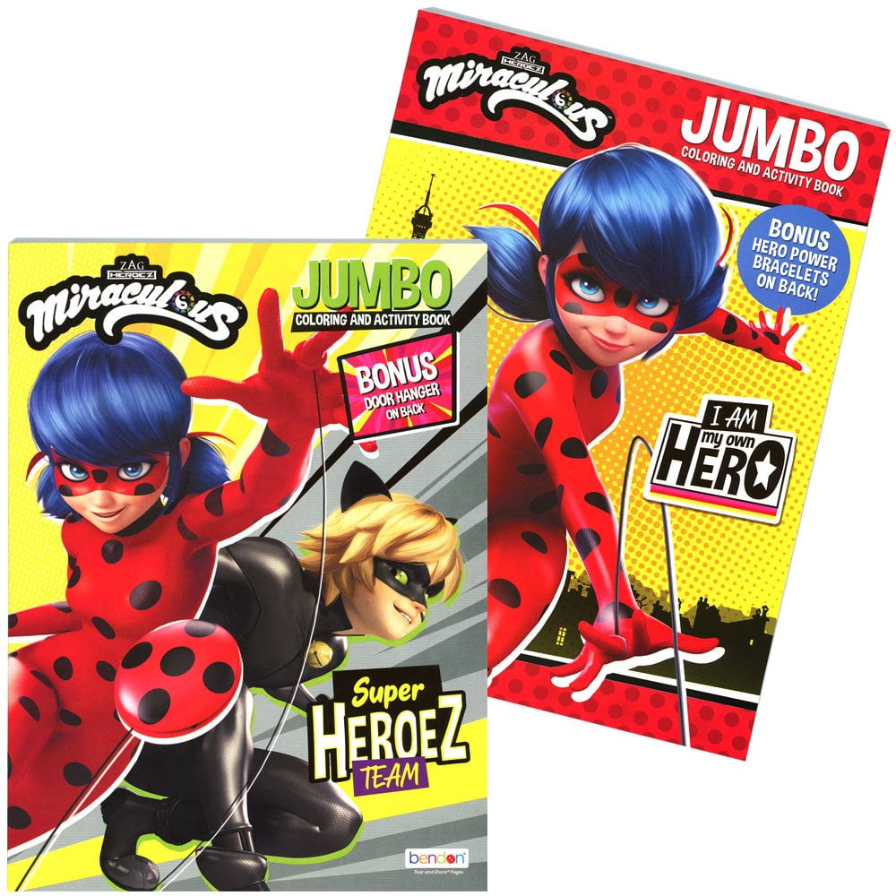 Disney Bundle Miraculous Ladybug Activity Set for Kids - with 80pg Coloring  Book, Grab n Go Play Pack, Imagine Ink Stickers, and More (Miraculous