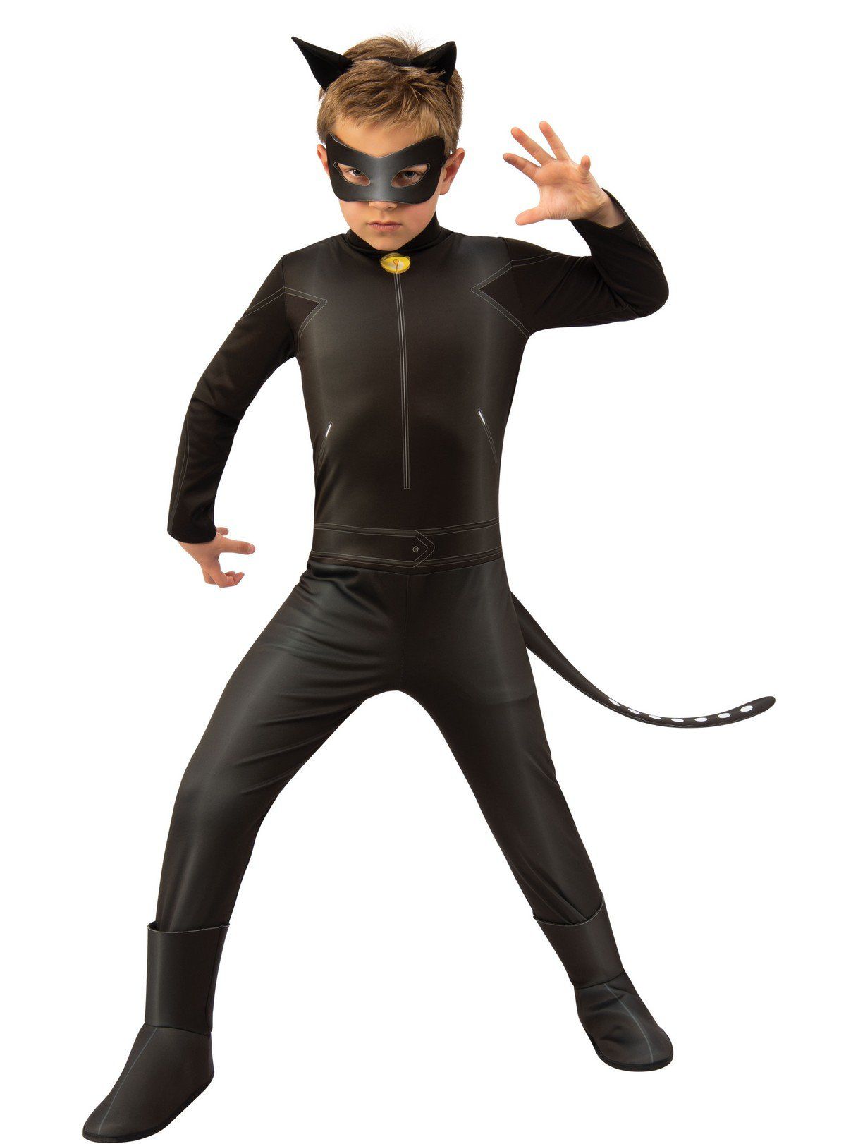 Miraculous Ladybug Cat Noir Child Costume - Walmart.com