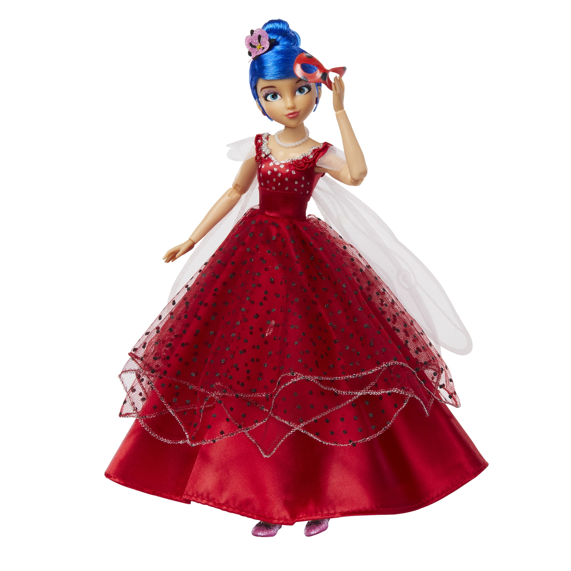 Miraculous: Tales of Ladybug Dress Up and Play Set - Red/Black for