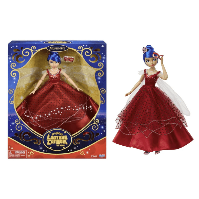 Miraculous Ladybug Cat Noir Movie 10.5 Marinette Collector Fashion Doll with Exclusive Outfit and Removable Mask