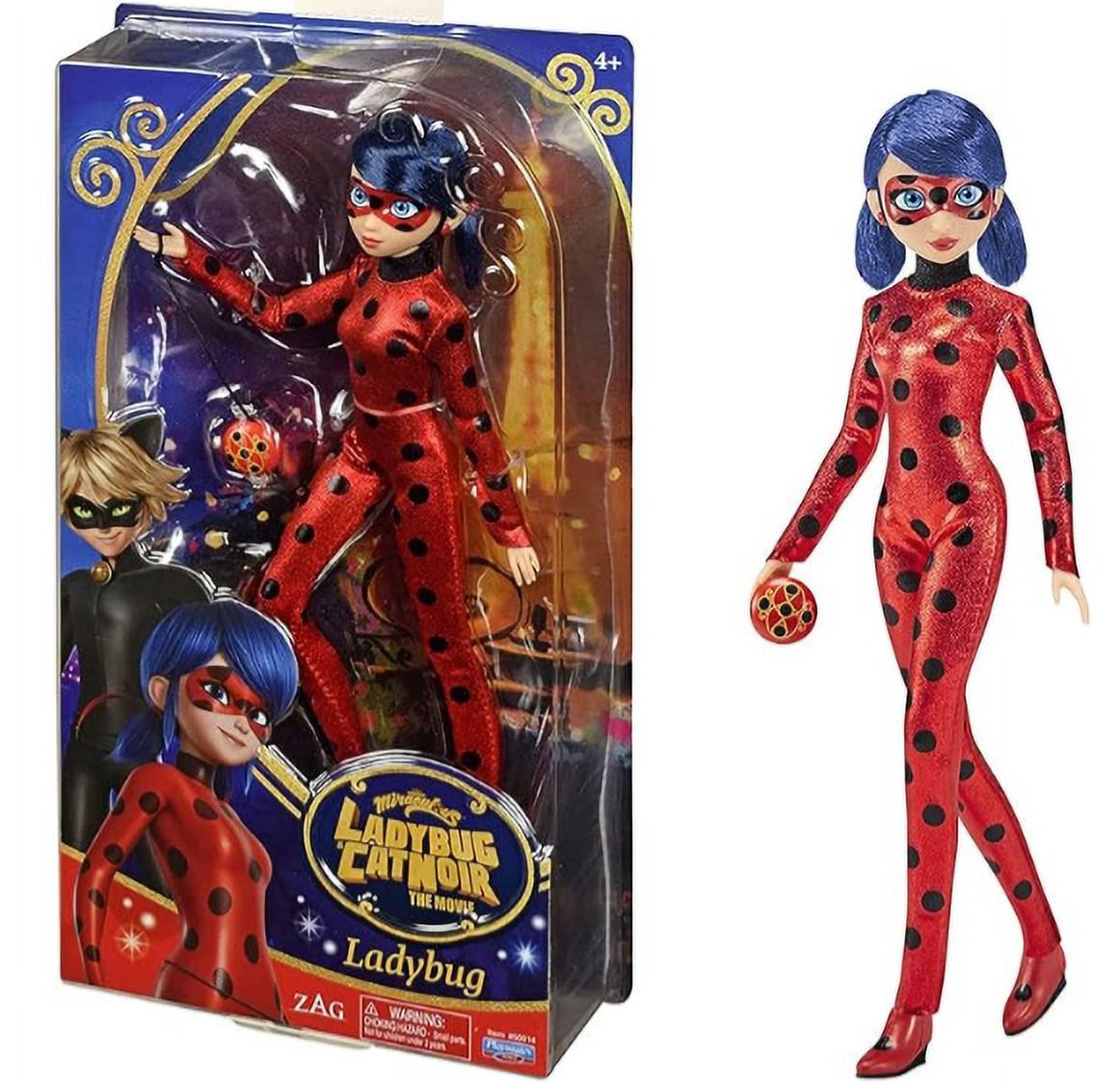 Miraculous LADY NOIR Ladybug Fashion Doll Action Figure Bandai 39907 ...