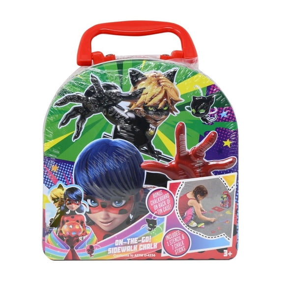 Miraculous Ladybug Chalk Tin Set