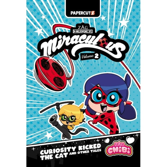Miraculous Ladybug Chibi Miraculous Chibi Vol. 2: Curiosity Kicked the Cat and Other Tales, Book 2, (Paperback)