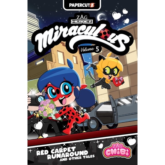 Miraculous Ladybug Chibi Miraculous Chibi Vol. 5: Red Carpet Runaround and Other Tales, Book 1, (Paperback)