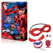 Miraculous Ladybug Dress-up set with Accessories, Color-Change Akuma, and Collectible Kwami-ages 4+