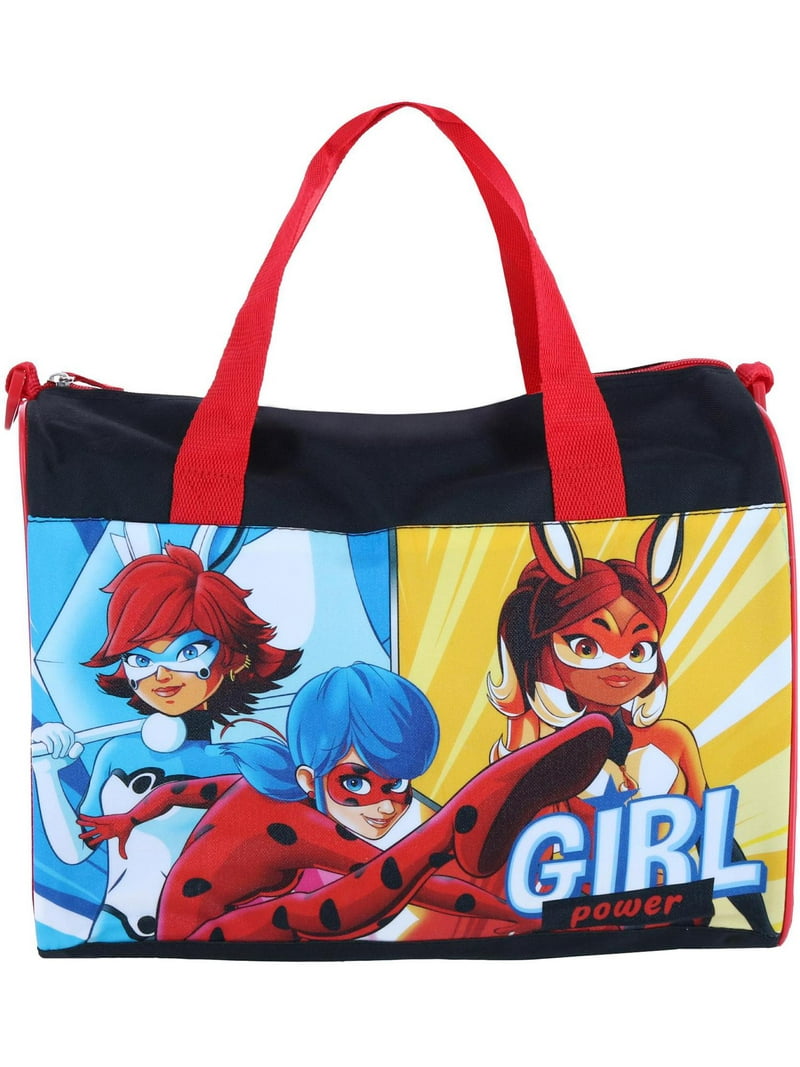 バッグ led_ladybug Miraculous Ladybug Small Duffel Bag Carry-On BunnyX Rena Rouge