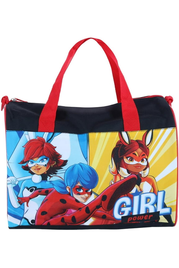 Ladybug Duffel Bag Small Carry-On BunnyX Rena Rouge Girls Red Black