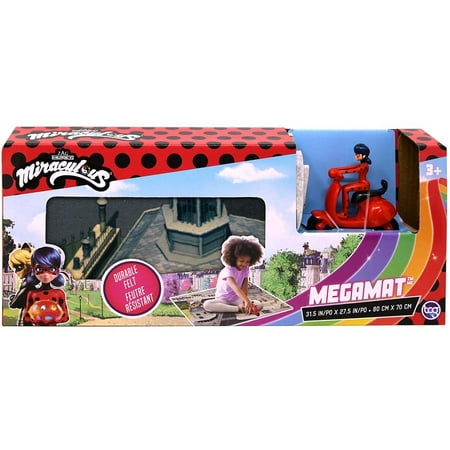 Miraculous Ladybug Felt Mega Mat for (3+ Kids)
