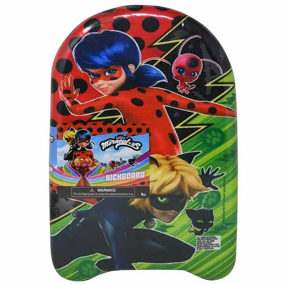 Miraculous Ladybug Foam Kickboard 17.5" X 9.25"