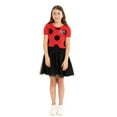 thumbnail image 1 of Miraculous Ladybug Girls Sweater Top Dress with Mesh Skirt, Sizes 4-16, 1 of 10