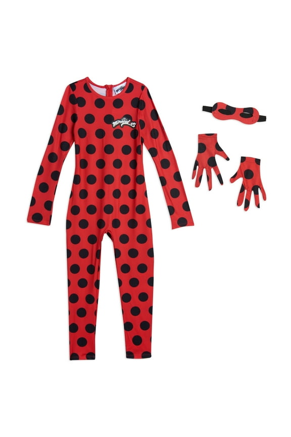 Ladybug, Jumpsuit (Girls) 3-Pieces Set