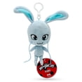 thumbnail image 1 of Miraculous Ladybug - Kwami Lifesize Fluff, 5-inch Rabbit Plush Clip-on Toys for Kids, Super Soft Collectible Stuffed Toy with Glitter Stitch Eyes and Color Matching Backpack Keychain, Wyncor, 1 of 7