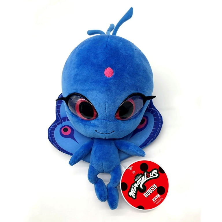 Miraculous Ladybug - Kwami Mon AMI Plagg, 9-Inch Cat Plush Toys for Kids, Super