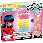 Miraculous Ladybug - Sprinkles n' Slimy Macarons - Slime Kit for Girls and Boys, Role Play Toys for Kids with Macaron Maker, Cream Dispenser, Slime & Light Clay, Sprinkles and Sweet Topping, Wyncor
