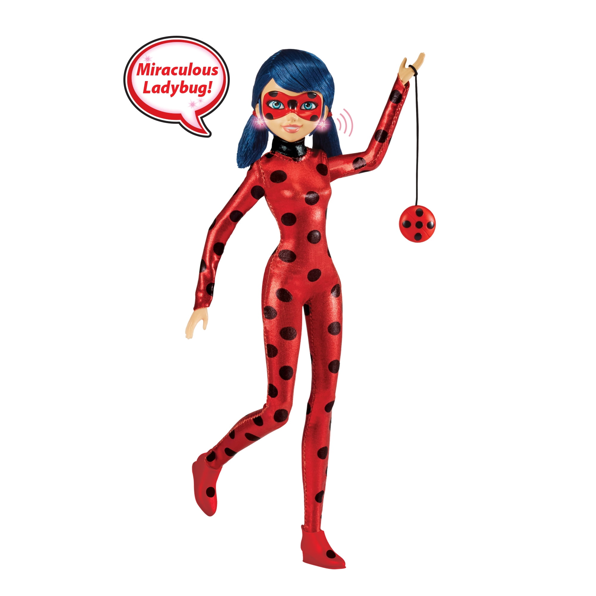 Miraculous Ladybug Talk & Sparkle Ladybug Deluxe Fashion Doll w