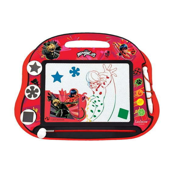 Miraculous Magnetic Multicolor Drawing Board with accessories A5 Format