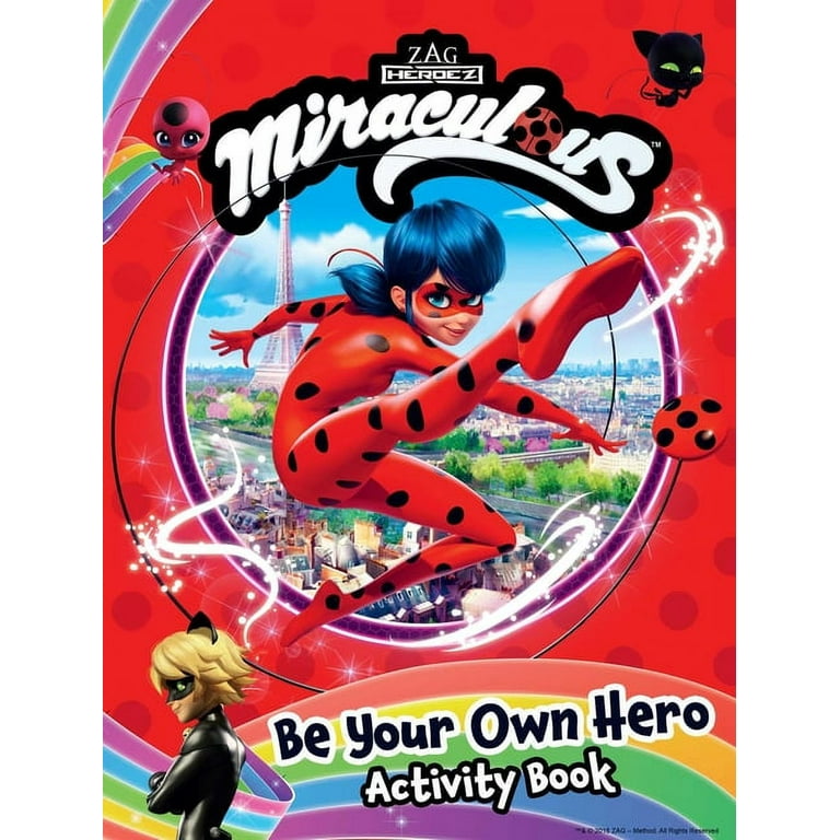 Miraculous: Miraculous: Be Your Own Hero Activity Book : 100% Official  Ladybug & Cat Noir Gift for Kids (Paperback)