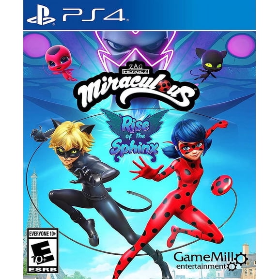 Restored Miraculous: Rise of the Sphinx Fighting Game for PlayStation 4