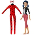 thumbnail image 1 of Miraculous Superhero Secret Marinette Hero Doll 10.5" Fashion Doll by Playmates Toys, 1 of 12