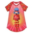 thumbnail image 1 of Miraculous: Tales of Ladybug & Cat Noir Girls' Nightgown Sleep Pajama Shirt, 1 of 8