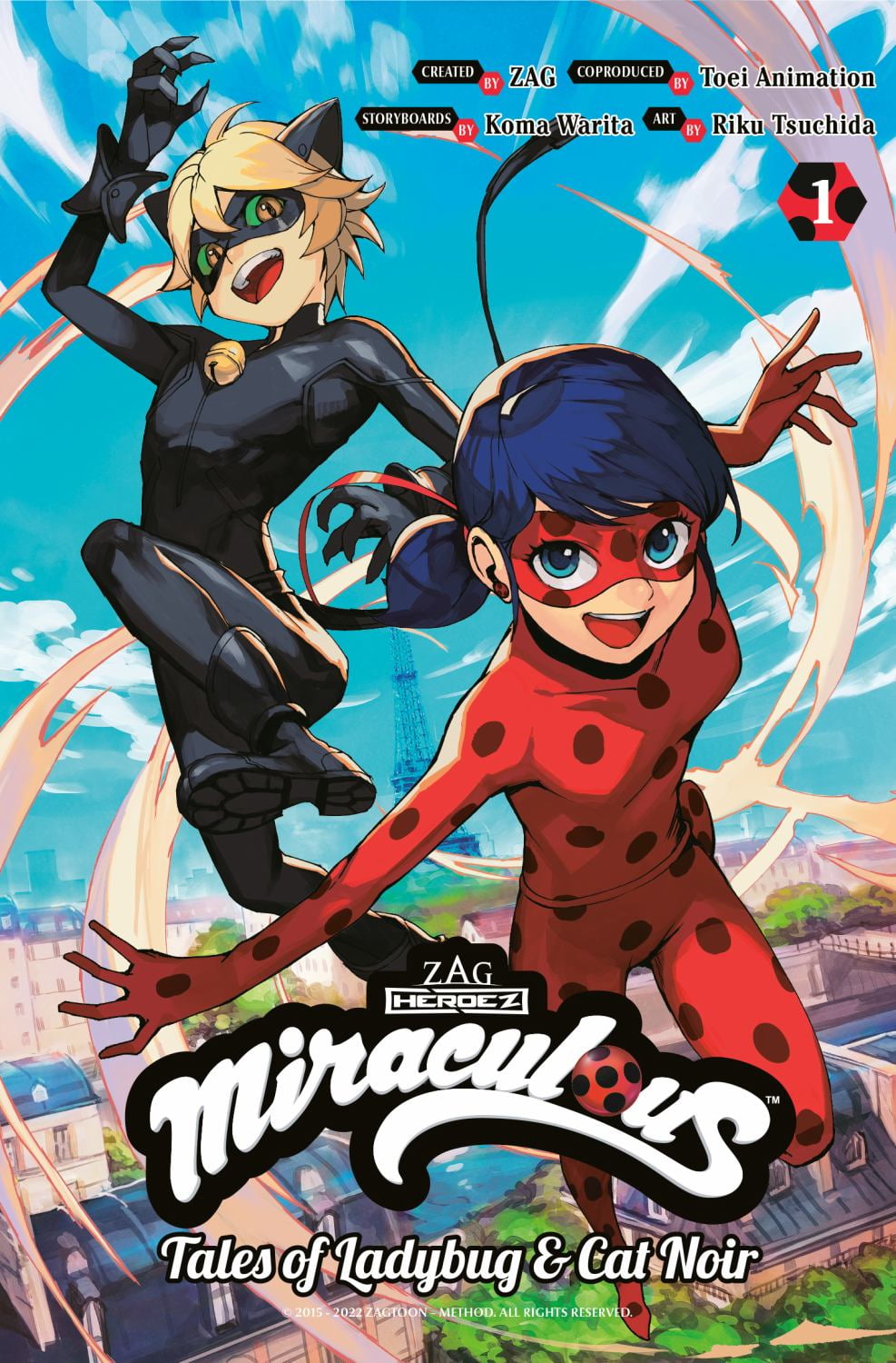 Miraculous: Tales of Ladybug and Cat Noir (Manga) (Paperback