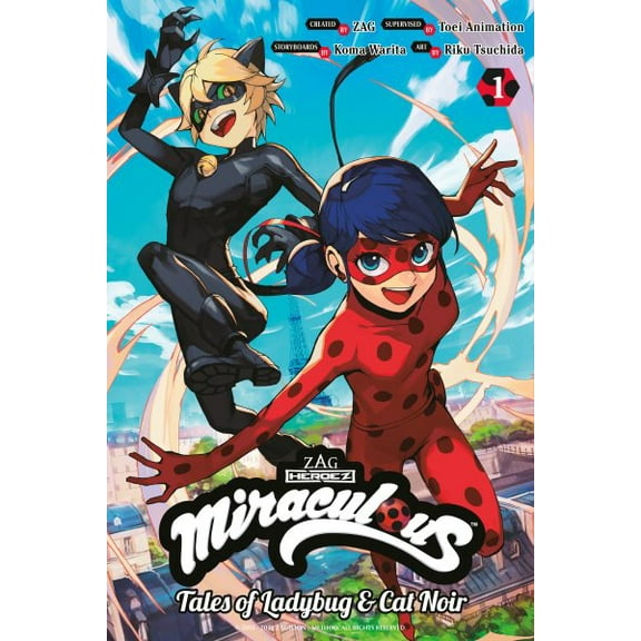 Pre-Owned Miraculous: Tales of Ladybug & Cat Noir (Manga) 1 (Paperback) 1646517105 9781646517107