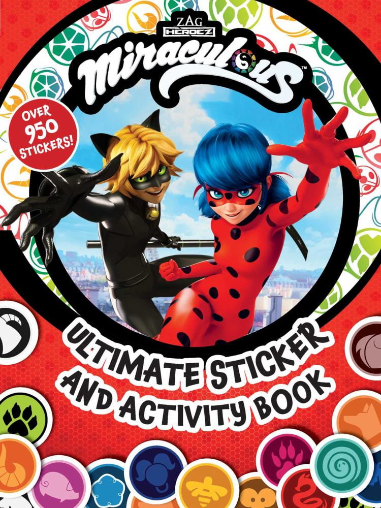 Miraculous: Ultimate Sticker and Activity Book: 100% Official Tales of Ladybug and Cat Noir, As Seen on Disney and Netflix! (Paperback)