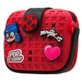 thumbnail image 1 of Miraculous Unisex Ladybug Handle and Zipper Handbag, Red, 1 of 7
