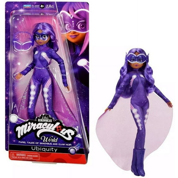 Miraculous World Paris, Tales of Shadybug & Claw Noir Ubiquity Fashion Doll