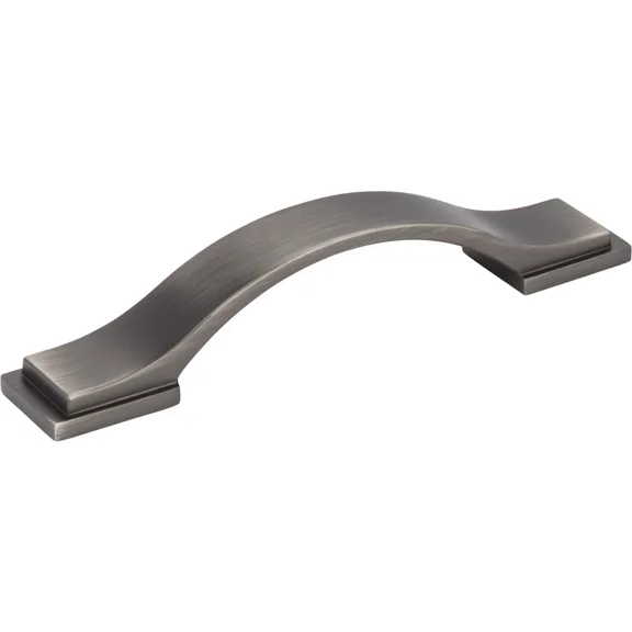Mirada 96 Mm Center-To-Center Bar Pull, Brushed Pewter