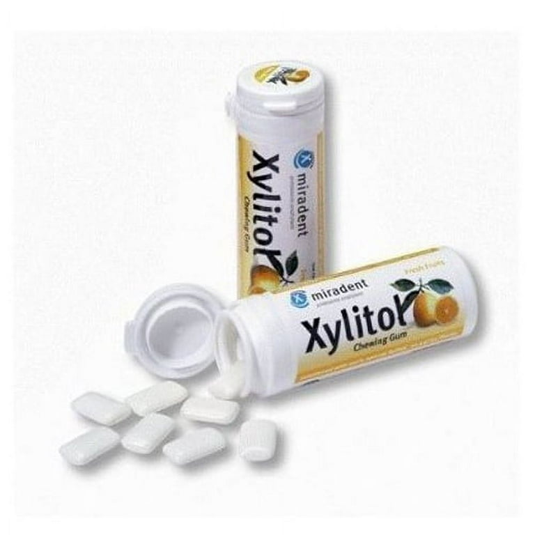 Xylitol Mirradent Chewing gum - La boîte de 30 dragées - HAGER & WERKEN