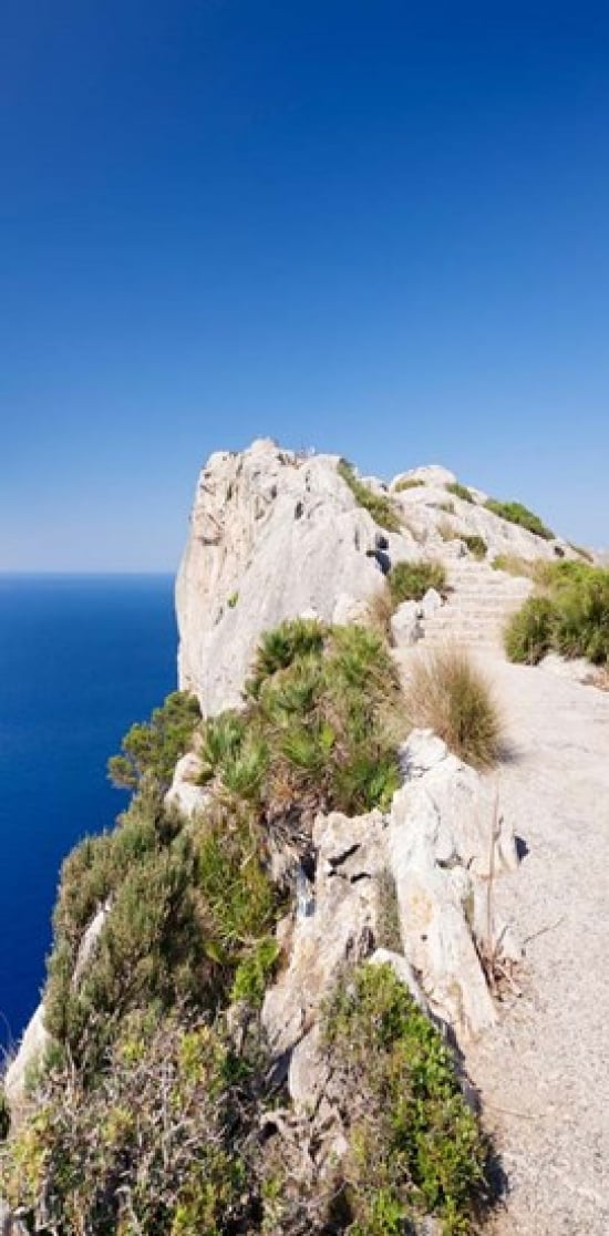 Mirador d Es Colomer Majorca Balearic Islands Spain Canvas Art - Panoramic Images (12 x 25)