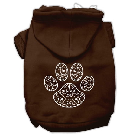 Pet, Dog  Cat Hoodie Screen Printed, "Henna Paw"