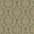thumbnail image 1 of Brewster 993-68284, Capulet Green Silk Damask Wallpaper, 1 of 2