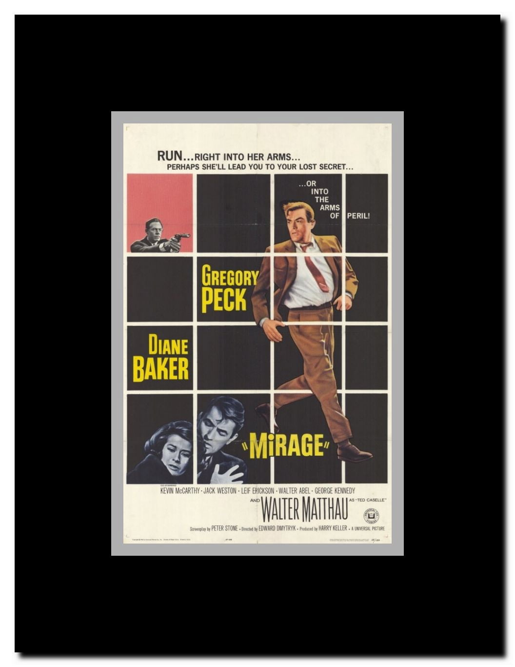 Mirage Framed Movie Poster