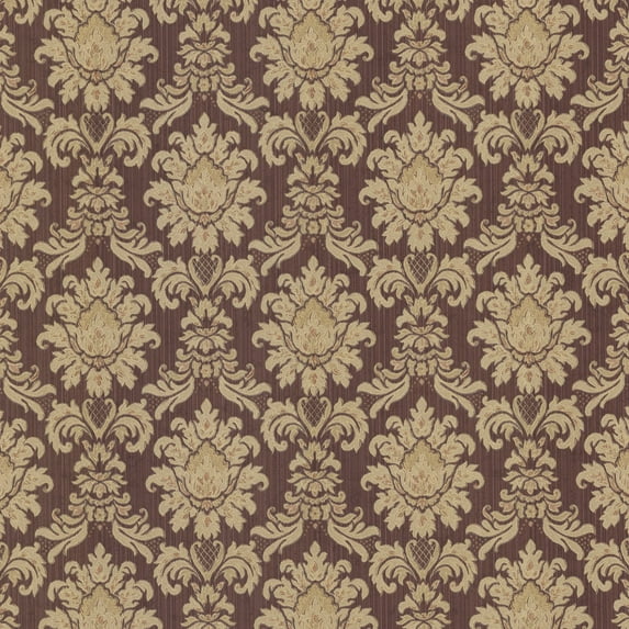 Brewster Home Fashions Juliette Romeo 33' x 20.5'' Damask 3D Embossed Wallpaper