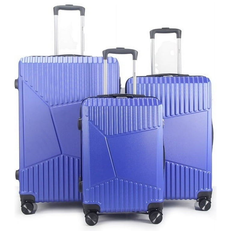 Mirage Melinda Hard Shell Lightweight 3 Piece Luggage Set 