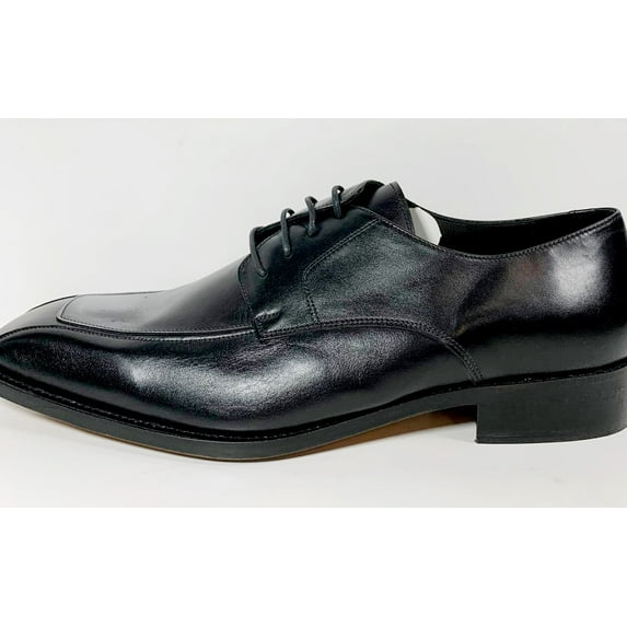 Mirage Men's Oxford Genuine Leather Shoes 2854 Art Leather Sole, Black - Size 12