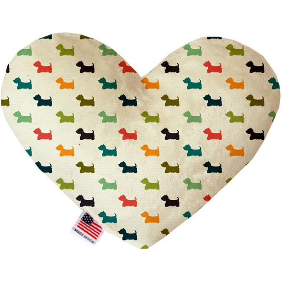 Mirage Pet 1119-CTYHT8 It is a Westies World Canvas Heart Dog Toy - 8 in.