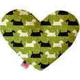 thumbnail image 1 of Mirage Pet 1120-CTYHT8 Scottie & Westie Canvas Heart Dog Toy - 8 in., 1 of 2