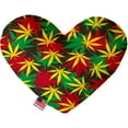 thumbnail image 1 of Mirage Pet 1133-CTYHT8 Rasta Mary Jane Canvas Heart Dog Toy - 8 in., 1 of 1