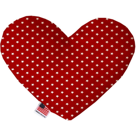 Pet and Dog Plush Heart or Bone Toy, "Independence Day Group" (Available in different sizes, and 9 different pattern options!)