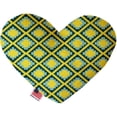 thumbnail image 1 of Mirage Pet 1218-CTYHT8 Yellow Southwest Canvas Heart Dog Toy - 8 in., 1 of 1