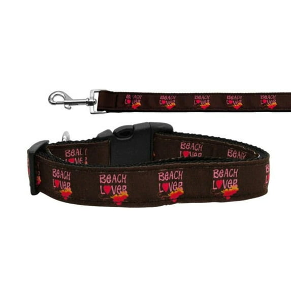 Mirage Pet Beach Lover Nylon Dog Leash 5/8 inch wide 4ft Long